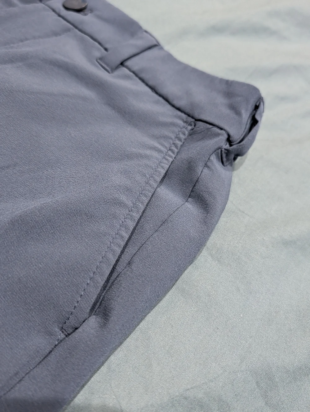 Mizzen+Main Helmsman Slim Joggers Blue 30W Golf Performance Pants Stretch Travel - Picture 14 of 15